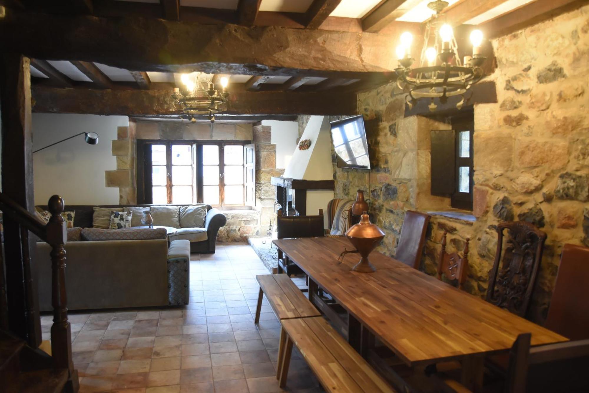 Espectacular Casa Rural En Castaneda Socobio Kültér fotó